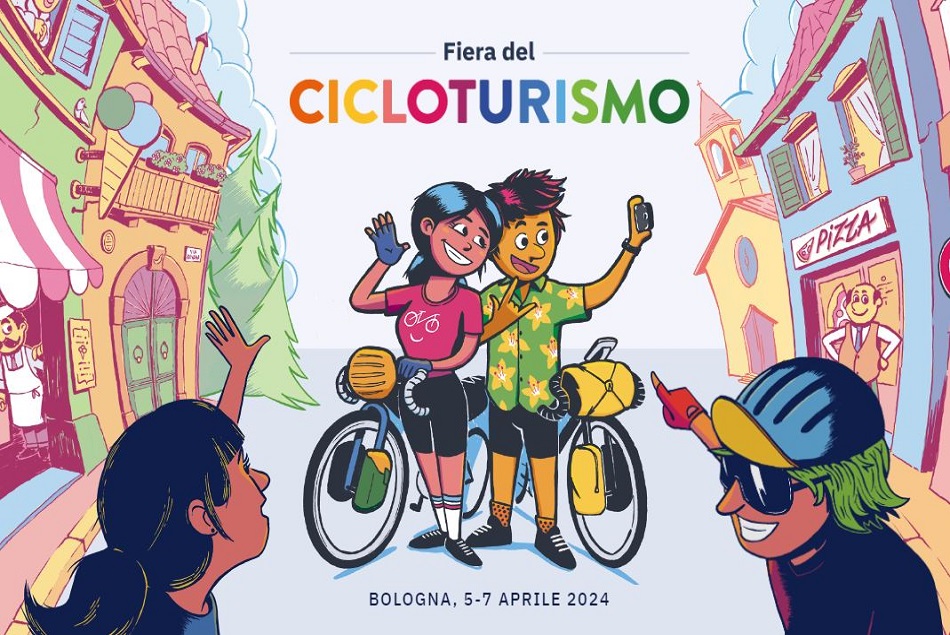Presentacin de Vas Verdes en la feria Internacional de Cicloturismo de Bolonia, Italia